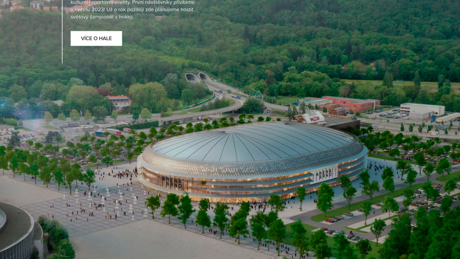 Spouštíme nové webové stránky - ARENA BRNO